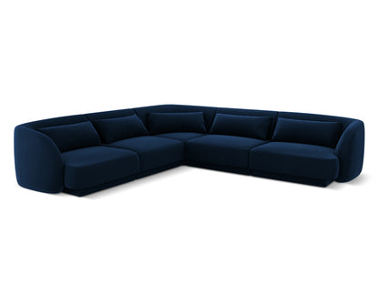 Tulum Reversible Corner Sofa, 5 Seats, 255x255 cm — Royal Blue