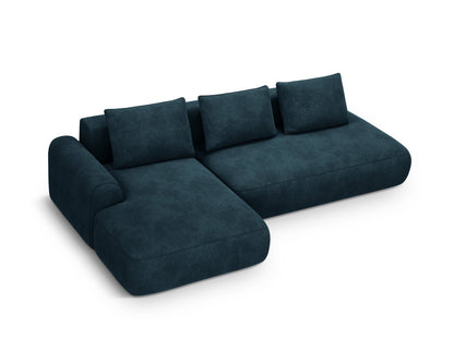 Calma Corner Sofa With Bed Function And Box, 5 Seats, 275x142 cm — Deep Petrol / Left