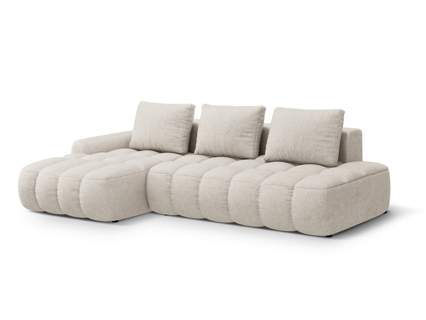 Linz Corner Sofa With Bed Function And Box, 3 Seats, 275x142 cm