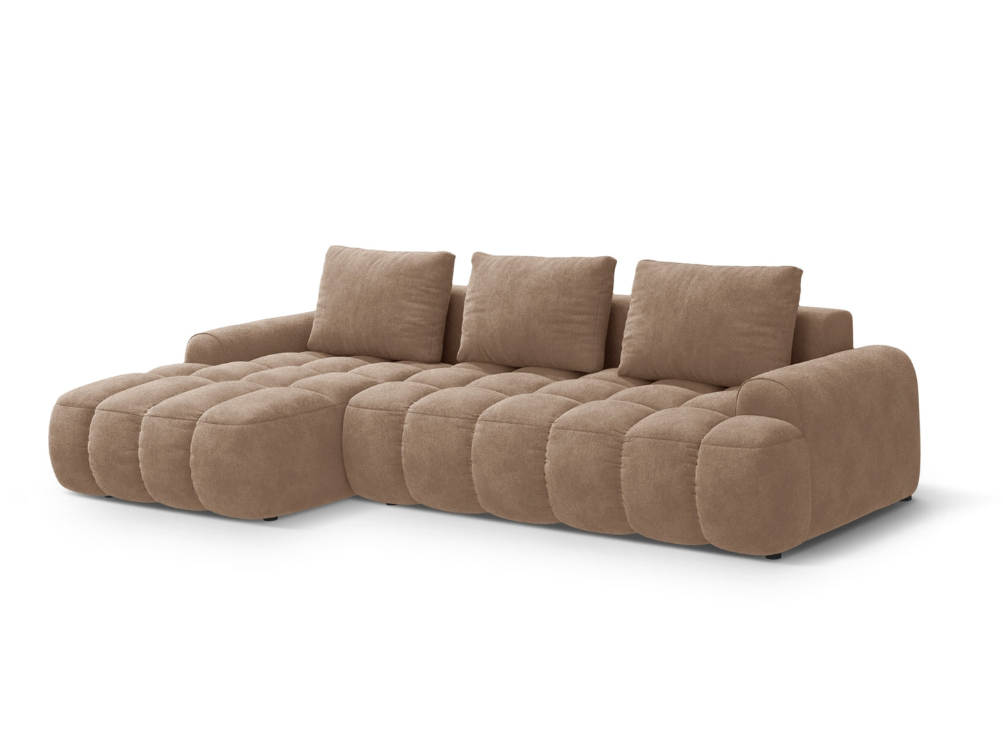Linz Corner Sofa With Bed Function And Box, 3 Seats, 275x142 cm