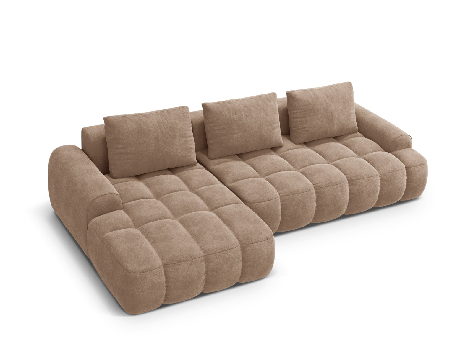 Linz Corner Sofa With Bed Function And Box, 3 Seats, 275x142 cm