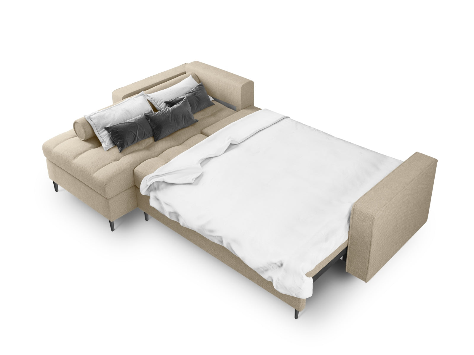 Aspen Corner Sofa With Bed Function And Box, 5 Seats, 240x175 cm