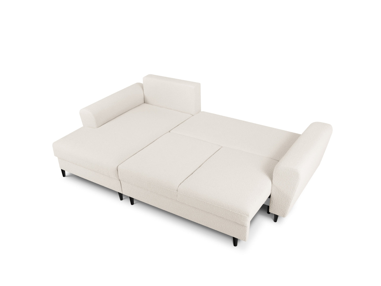 Kyoto Corner Sofa With Bed Function And Box, 4 Seats, 241x145 cm