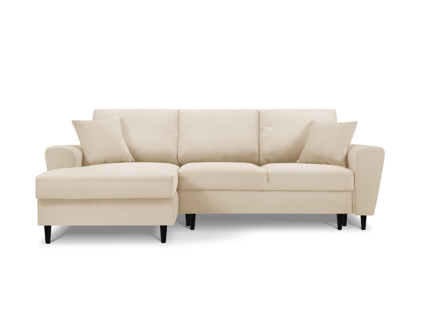 Kyoto Corner Sofa With Bed Function And Box, 4 Seats, 241x145 cm