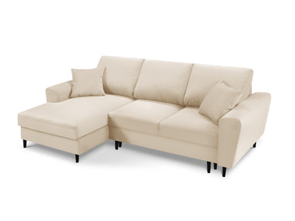 Kyoto Corner Sofa With Bed Function And Box, 4 Seats, 241x145 cm