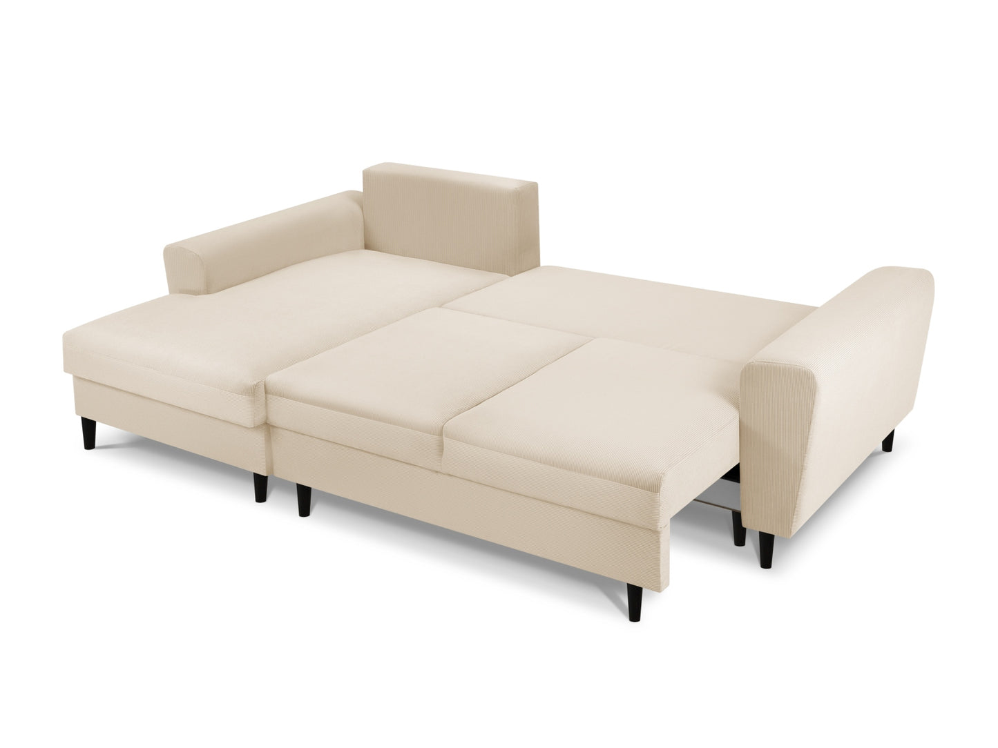 Kyoto Corner Sofa With Bed Function And Box, 4 Seats, 241x145 cm
