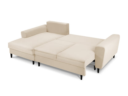 Kyoto Corner Sofa With Bed Function And Box, 4 Seats, 241x145 cm