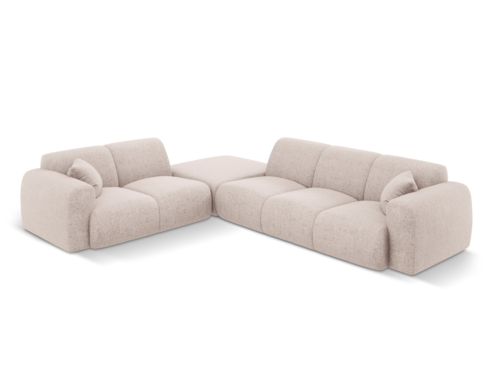 Nolio Corner Sofa, 4 Seats, 315x250 cm — Beige / Left