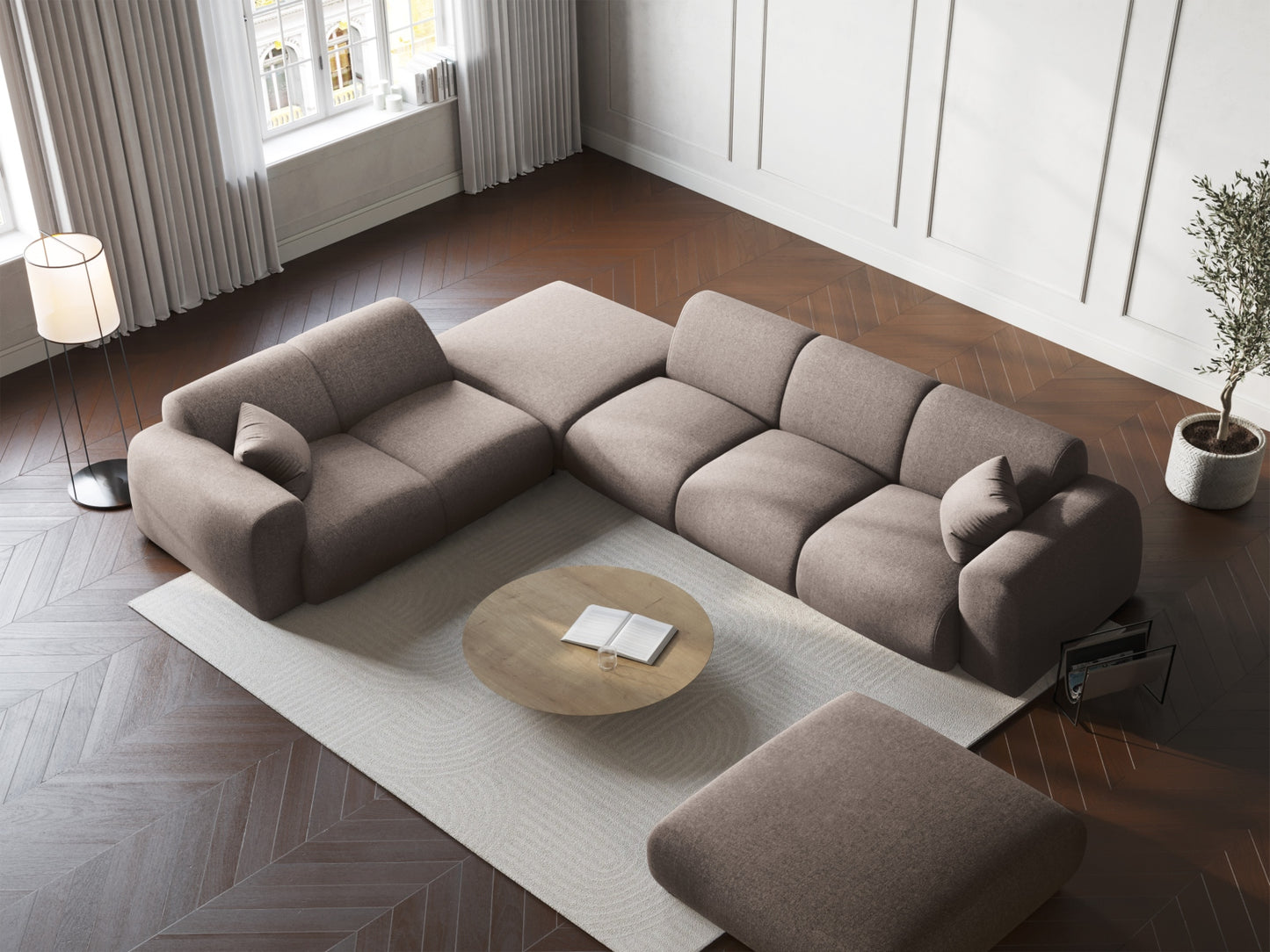 Nolio Corner Sofa, 4 Seats, 315x250 cm
