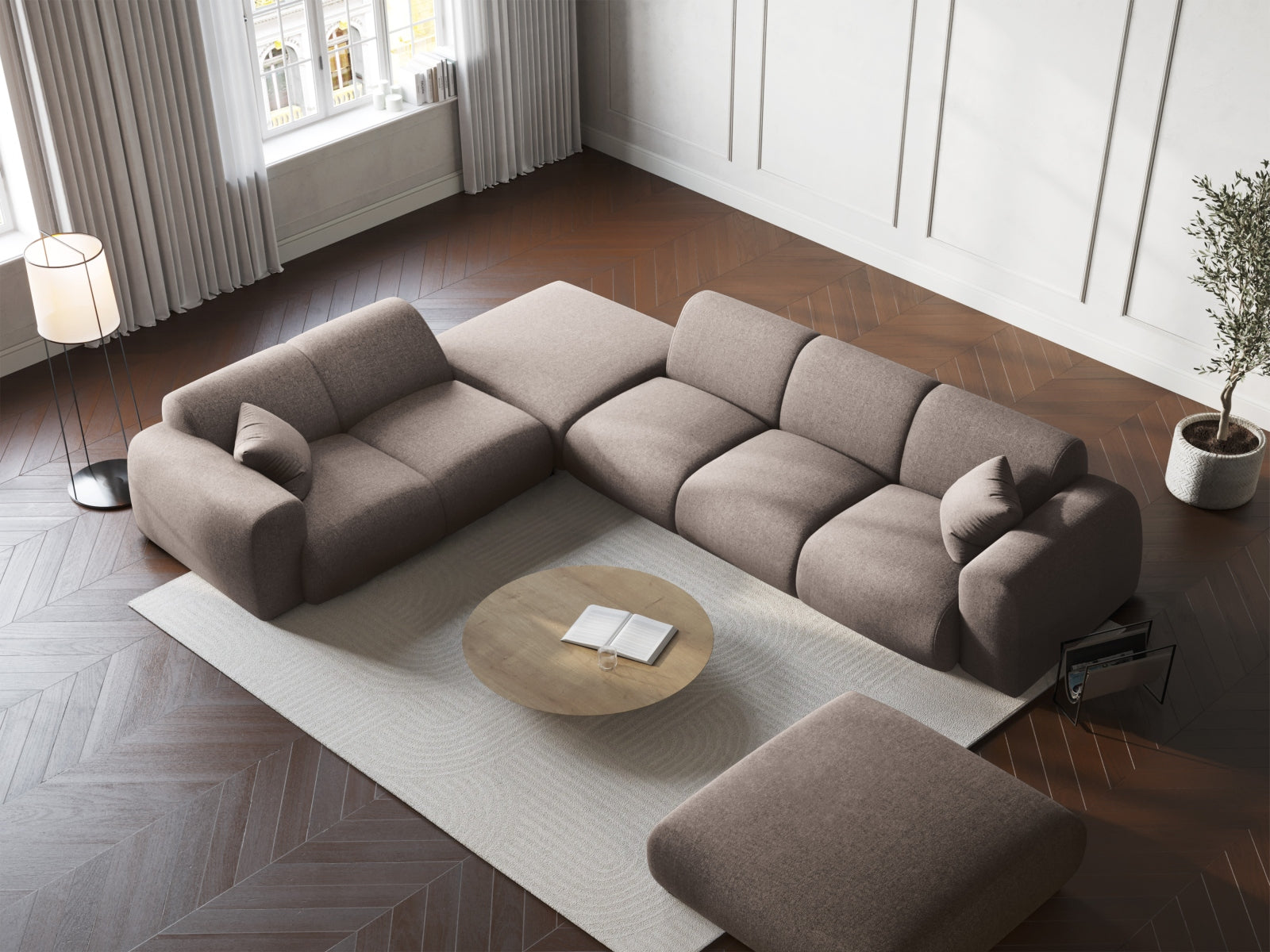 Nolio Corner Sofa, 4 Seats, 315x250 cm