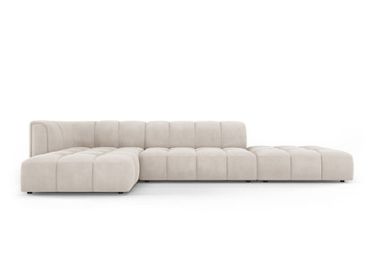Moritz Modular Corner Sofa, 5 Seats, 323x160 cm — Beige / Left