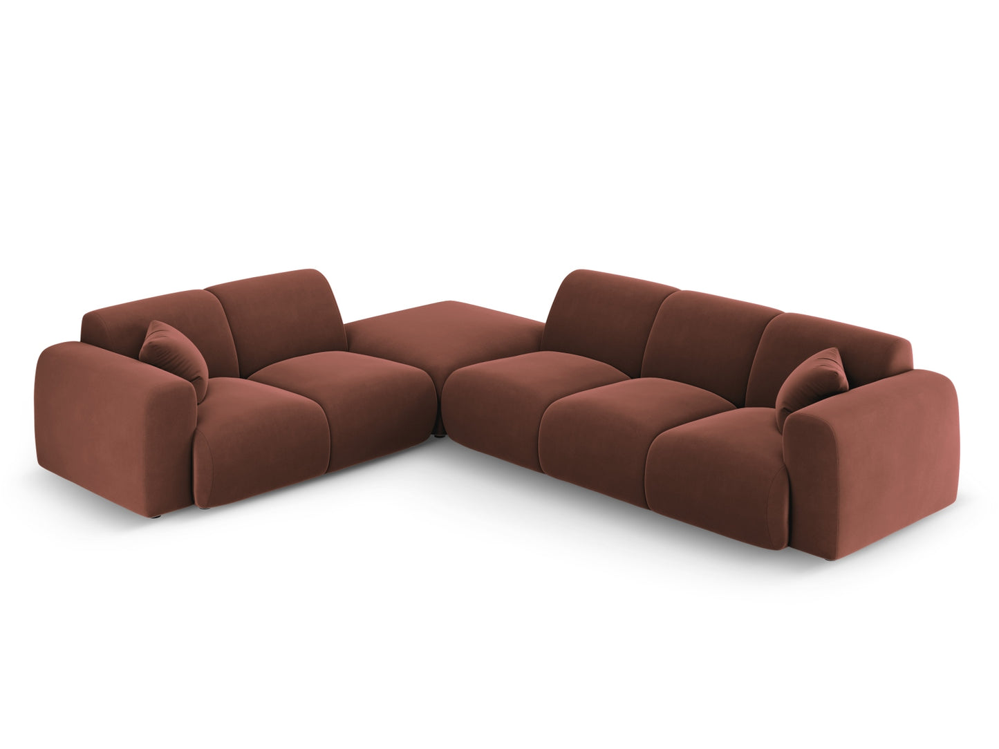 Nolio Corner Sofa, 4 Seats, 315x250 cm — Cuoio / Left