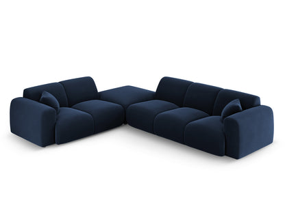 Nolio Corner Sofa, 4 Seats, 315x250 cm — Royal Blue / Left