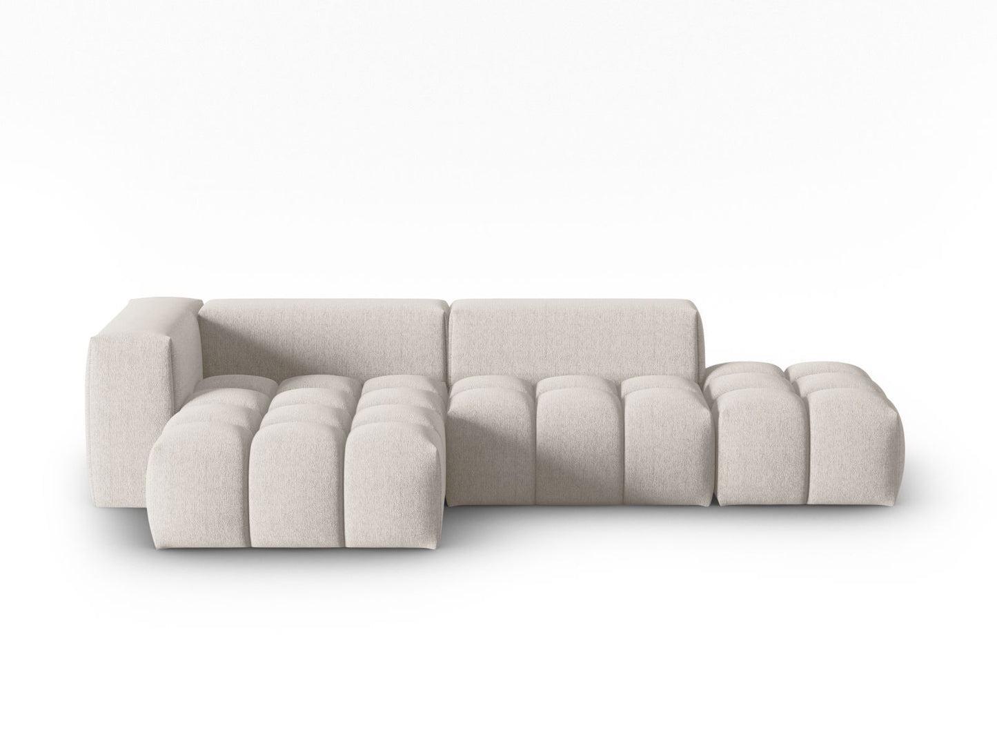 Verona Modular Corner Sofa, 4 Seats, 265x145 cm — Beige / Left