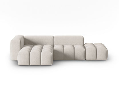 Verona Modular Corner Sofa, 4 Seats, 265x145 cm — Beige / Left