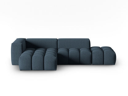 Verona Modular Corner Sofa, 4 Seats, 265x145 cm — Dark Blue / Left
