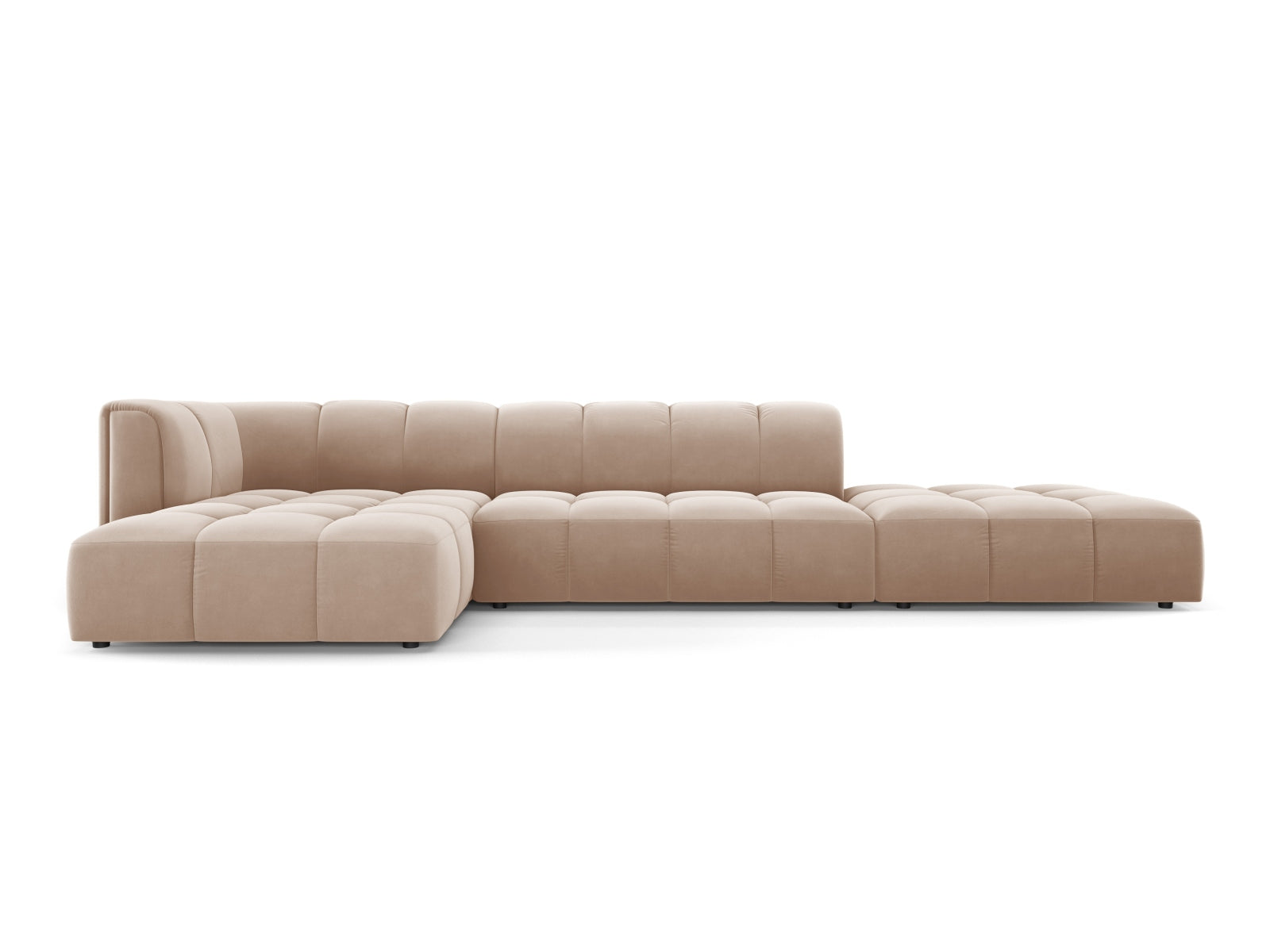Moritz Modular Corner Sofa, 5 Seats, 323x160 cm — Beige / Left