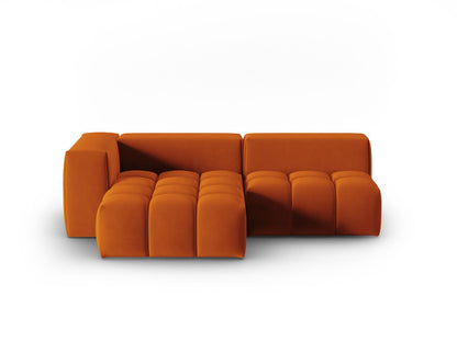 Verona Modular Corner Sofa, 3 Seats, 205x145 cm — Terracotta / Left