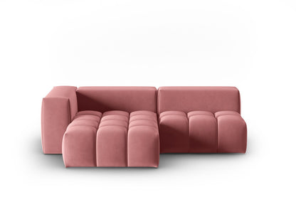 Verona Modular Corner Sofa, 3 Seats, 205x145 cm — Flamingo / Left