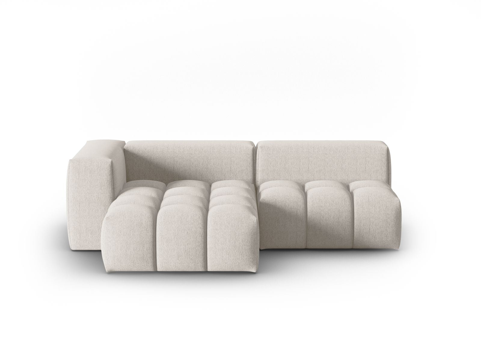 Verona Modular Corner Sofa, 3 Seats, 205x145 cm — Beige / Left