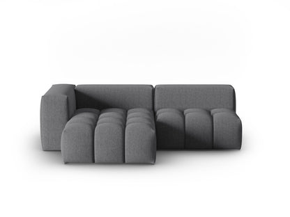 Verona Modular Corner Sofa, 3 Seats, 205x145 cm — Grey / Left