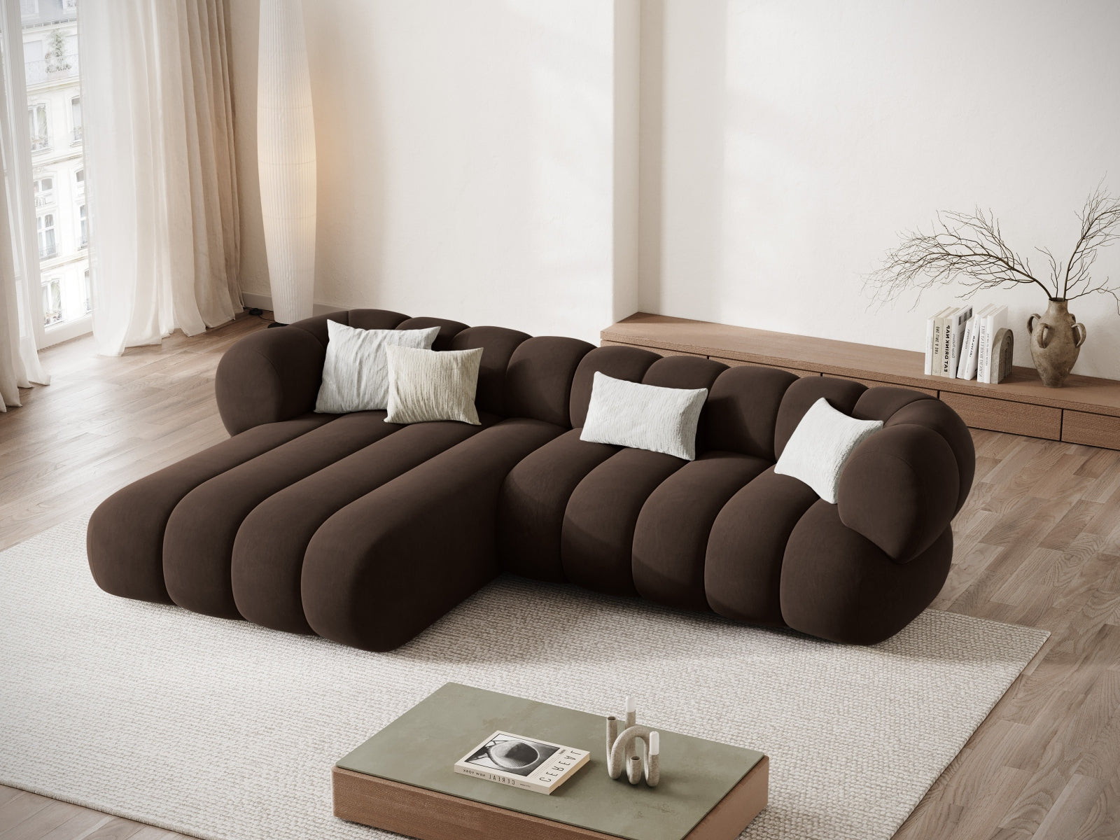 Koge Corner Sofa, 5 Seats, 270x165 cm
