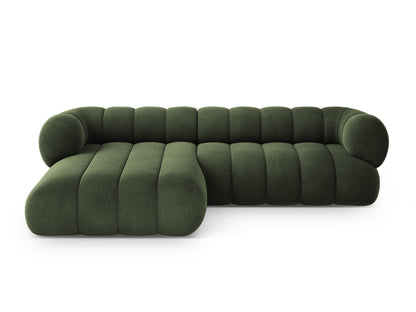 Koge Corner Sofa, 5 Seats, 270x165 cm — Green / Left