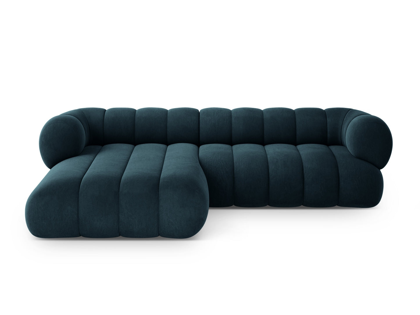 Koge Corner Sofa, 5 Seats, 270x165 cm — Deep Petrol / Left