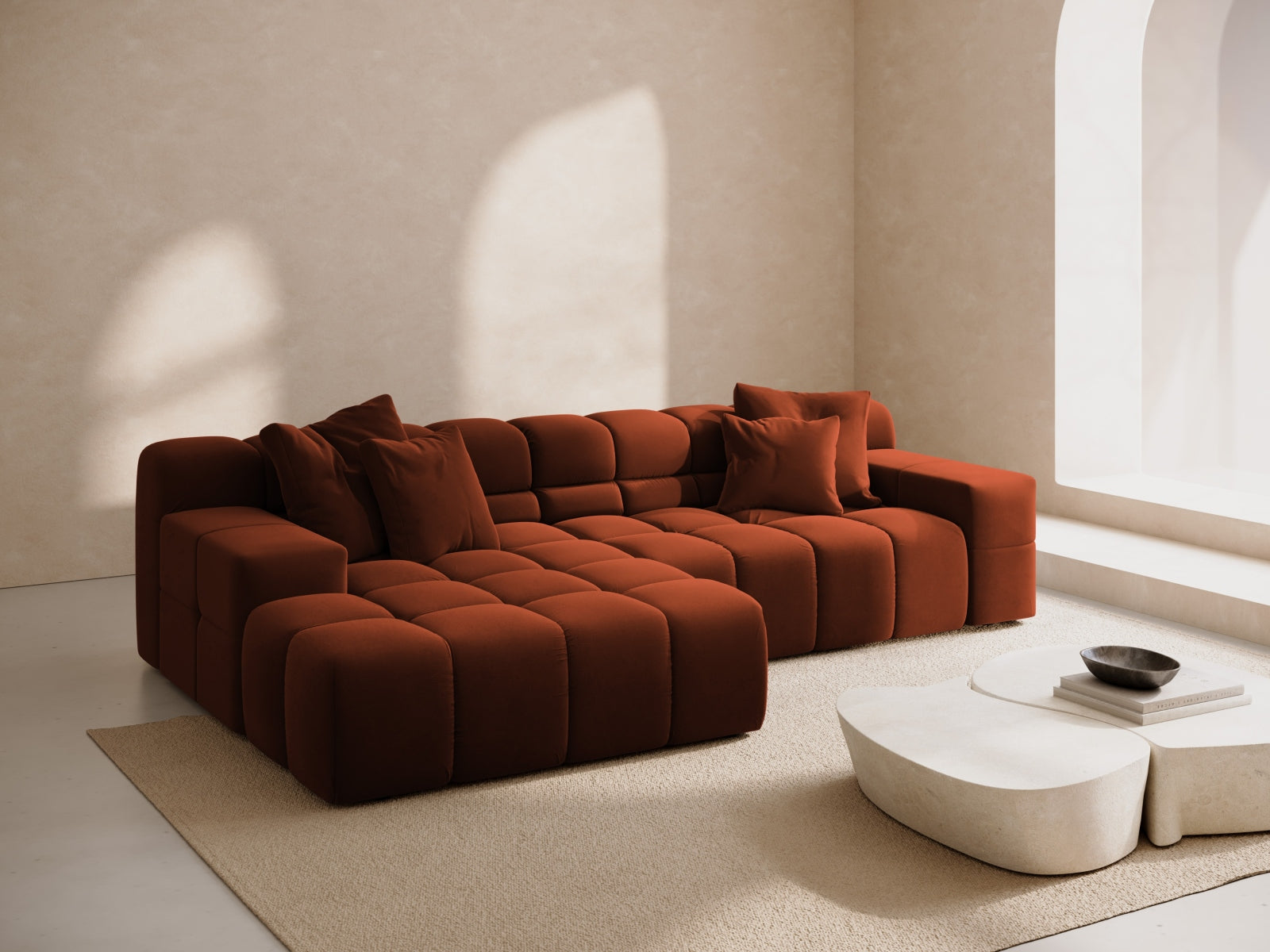 Hawaii Corner Sofa, 3 Seats, 270x160 cm