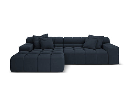 Hawaii Corner Sofa, 3 Seats, 270x160 cm — Royal Blue / Left