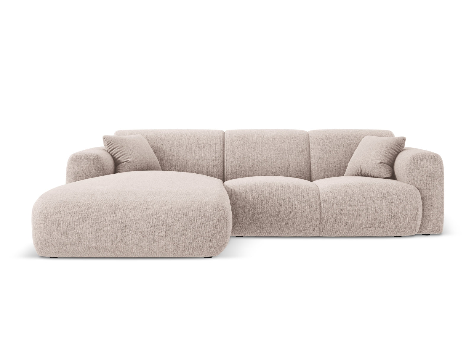 Nolio Corner Sofa, 4 Seats, 260x170 cm — Beige / Left