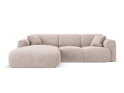 Nolio Corner Sofa, 4 Seats, 260x170 cm — Beige / Left