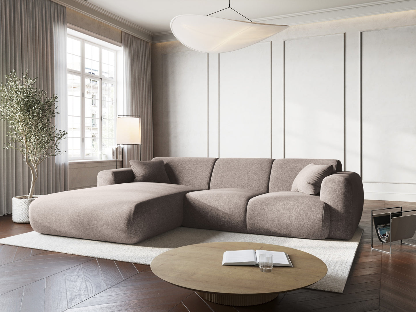 Nolio Corner Sofa, 4 Seats, 260x170 cm
