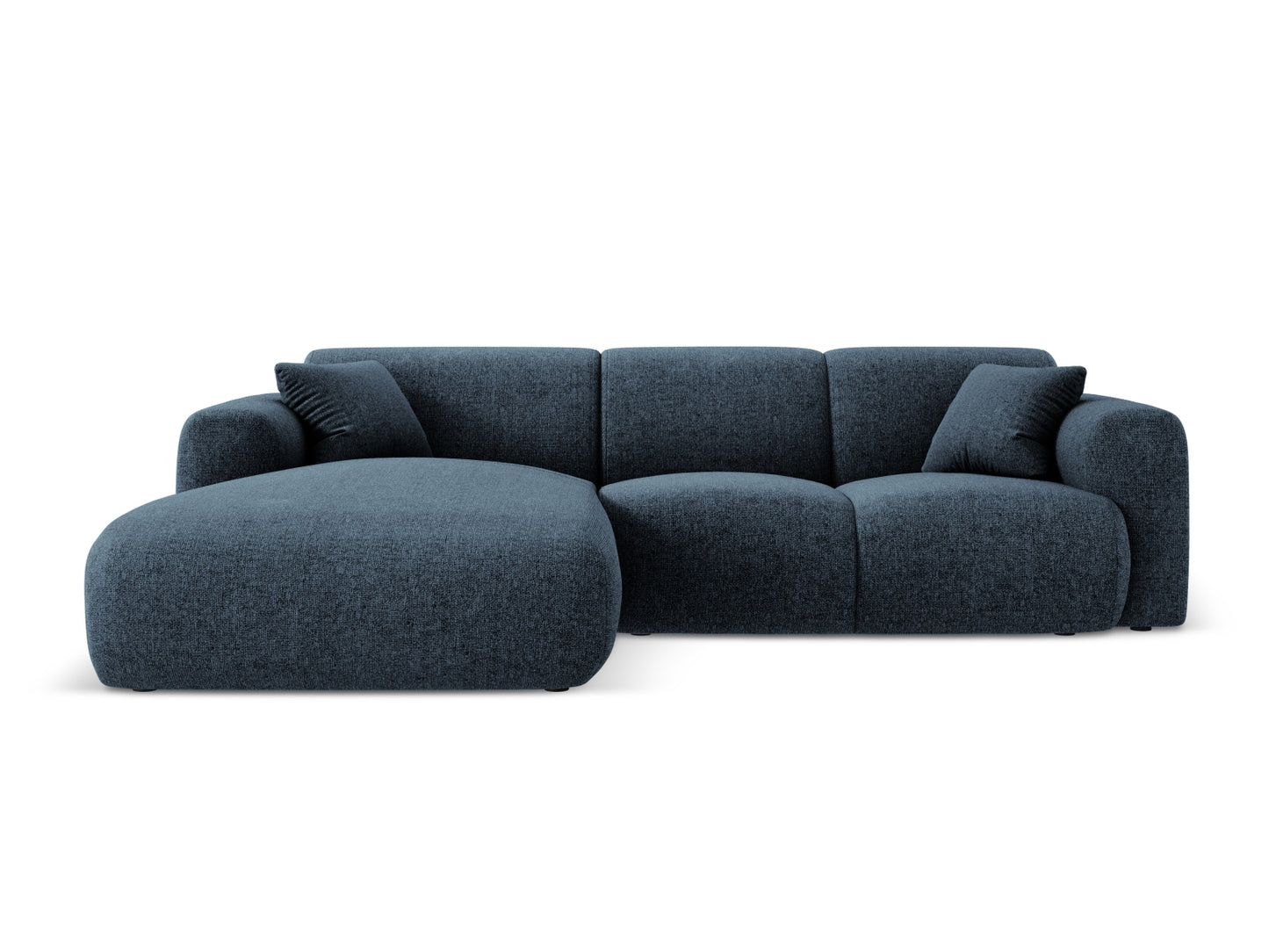 Nolio Corner Sofa, 4 Seats, 260x170 cm — Royal Blue / Left