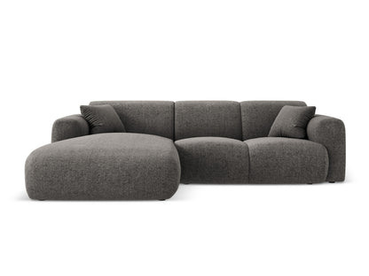 Nolio Corner Sofa, 4 Seats, 260x170 cm — Grey / Left