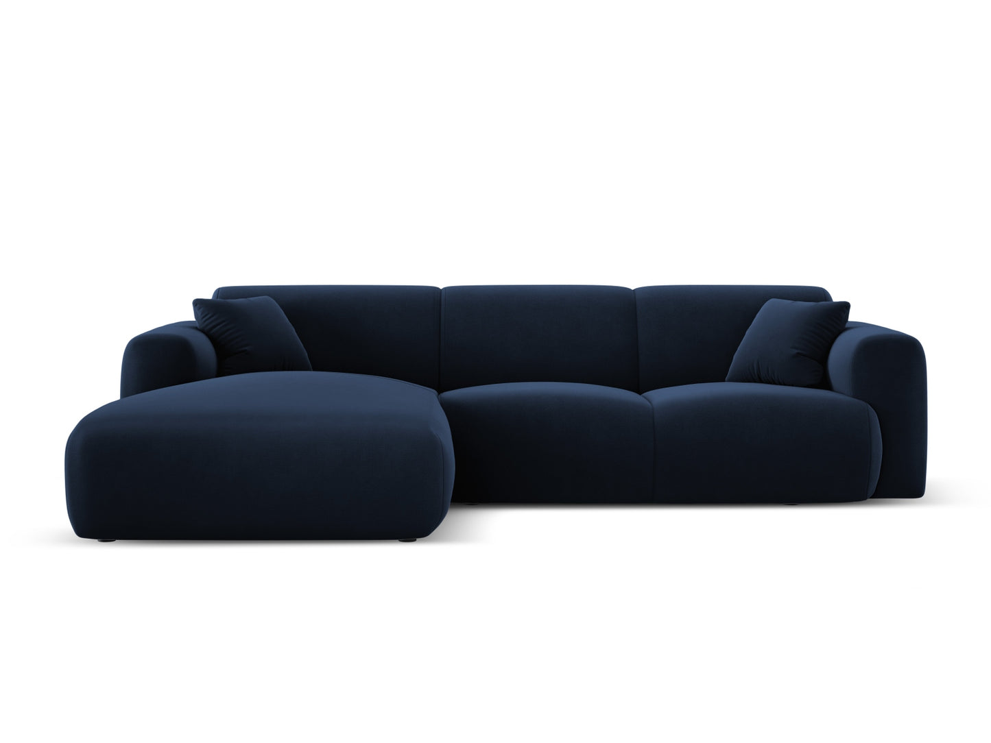 Nolio Corner Sofa, 4 Seats, 260x170 cm — Royal Blue / Left