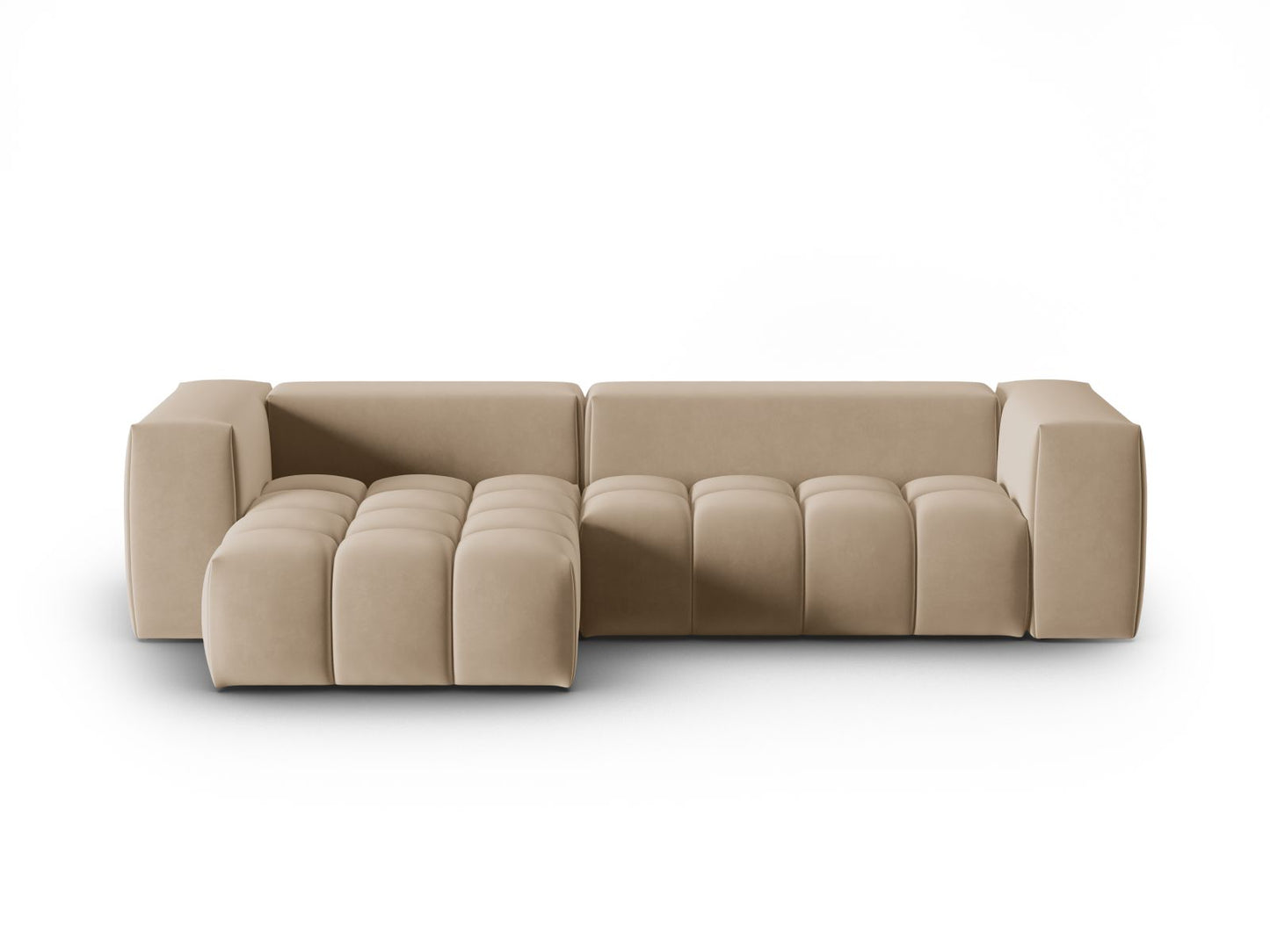 Verona Modular Corner Sofa, 3 Seats, 260x145 cm — Sand / Left