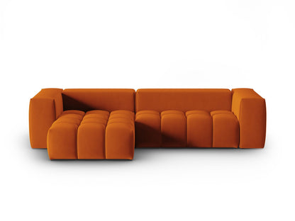 Verona Modular Corner Sofa, 3 Seats, 260x145 cm — Terracotta / Left