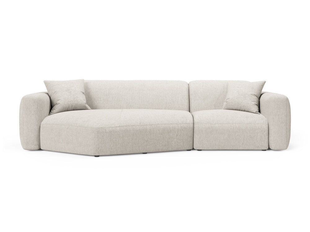 Strino Modular Corner Sofa, 3 Seats, 308x136 cm — Beige / Left