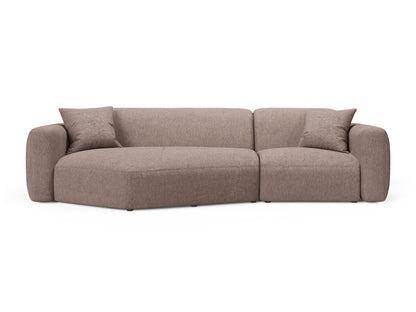 Strino Modular Corner Sofa, 3 Seats, 308x136 cm — Cappuccino / Left