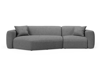 Strino Modular Corner Sofa, 3 Seats, 308x136 cm — Grey / Left