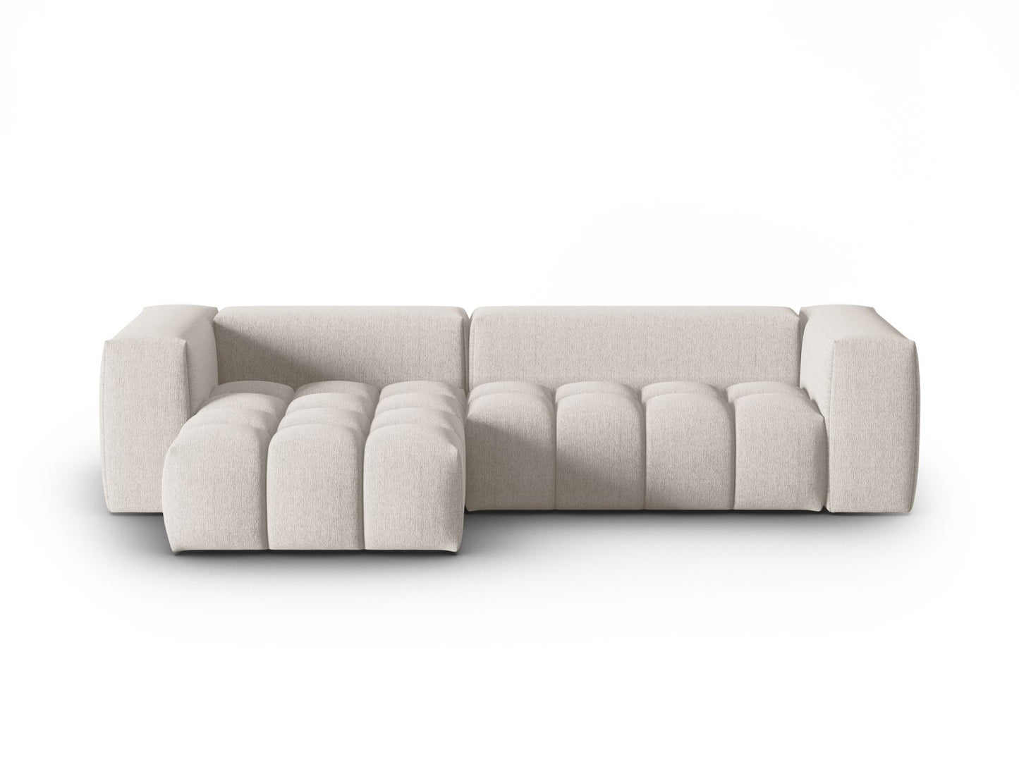 Verona Modular Corner Sofa, 3 Seats, 260x145 cm — Beige / Left