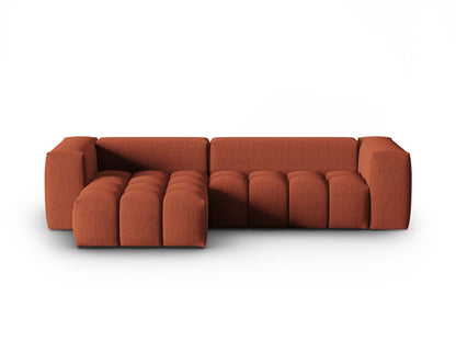 Verona Modular Corner Sofa, 3 Seats, 260x145 cm — Coral / Left