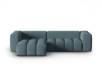 Verona Modular Corner Sofa, 3 Seats, 260x145 cm — Light Blue / Left