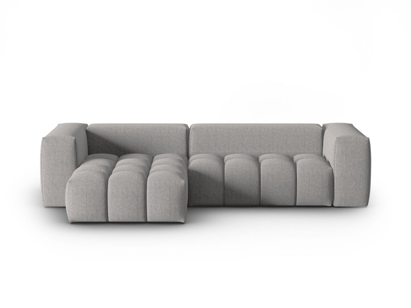Verona Modular Corner Sofa, 3 Seats, 260x145 cm — Warm grey / Left