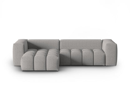 Verona Modular Corner Sofa, 3 Seats, 260x145 cm — Warm grey / Left