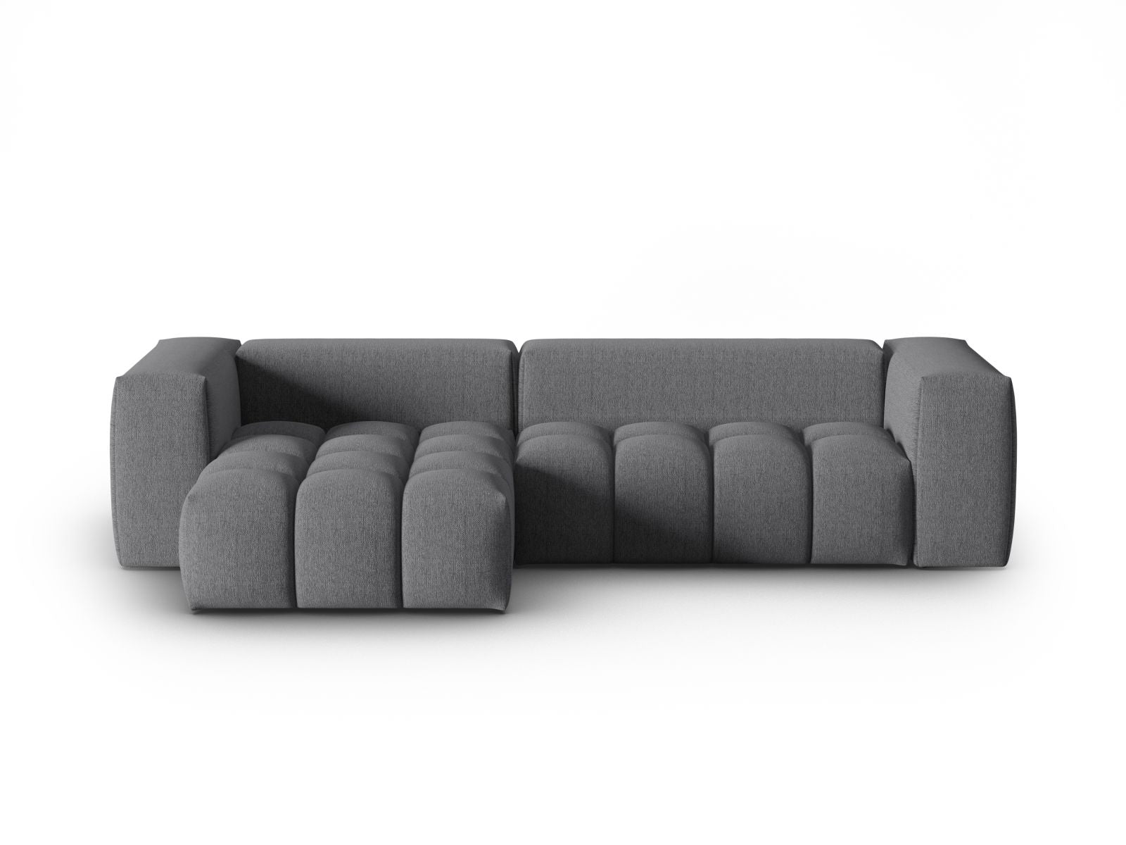 Verona Modular Corner Sofa, 3 Seats, 260x145 cm — Grey / Left