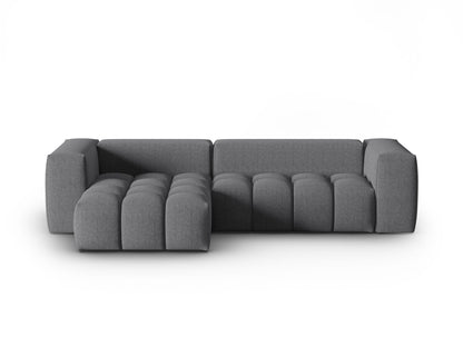 Verona Modular Corner Sofa, 3 Seats, 260x145 cm — Grey / Left