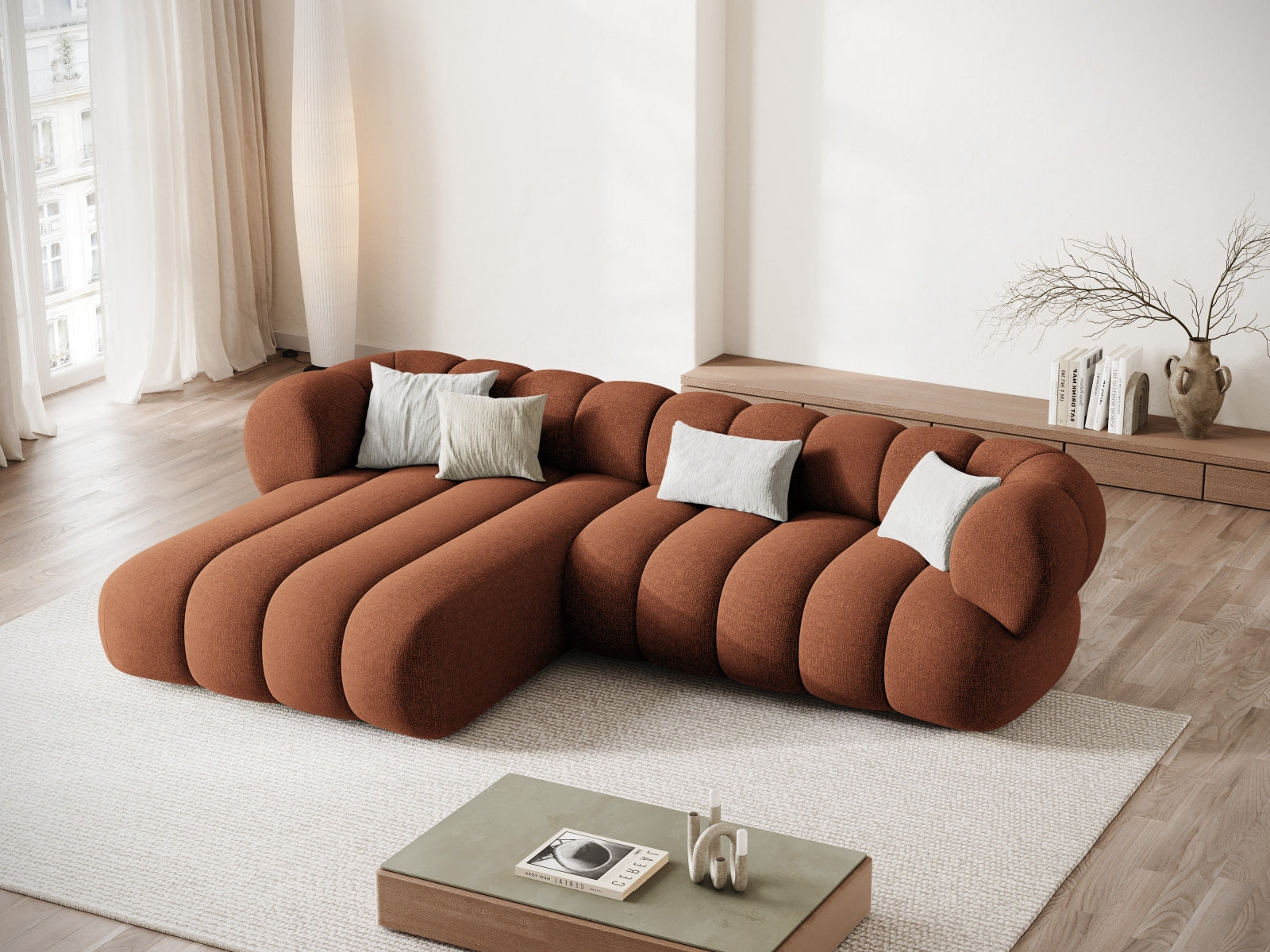 Koge Corner Sofa, 5 Seats, 270x165 cm