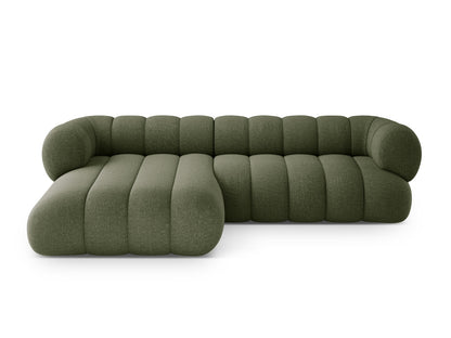 Koge Corner Sofa, 5 Seats, 270x165 cm — Green / Left